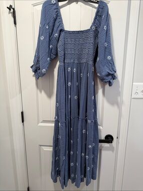 Free People Dahlia Maxi dress size small